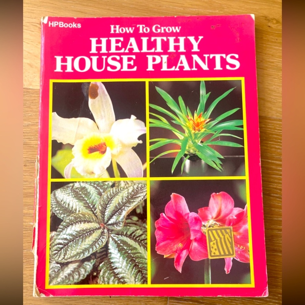 How to Grow Healthy House Plants Book